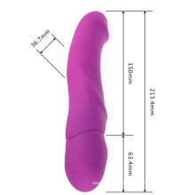 Sex Toy Silicone Vibrant Dildo pour Femme Injo-Zd012